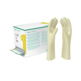 Vasco op free sterile latex-free polyisoprene surgical gloves - 8.5 - 40 pcs.