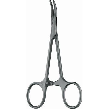 Pinza emostatica monouso halsted curva aesculap susi - 12,5 cm - 10 pz.