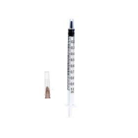 Tuberkulinska šprica 1 ml dicotuber s centralnim luer konusom - 100 kom.