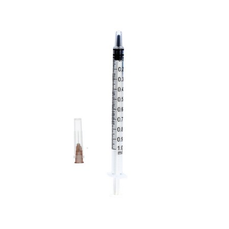 Siringa tubercolina 1 ml dicotuber con cono luer centrale - 100 pz.