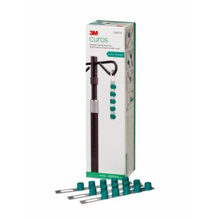 Curos stopper tappini disinfettanti per luer femmina aperto, csv5-250r - 250 pz.