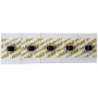 Elettrodi monouso per ecg f9047/4f 28x44 mm adattatore banana 4mm (a baionetta) - foam - adulti - 50 pz.