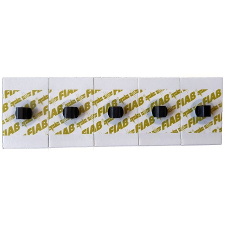 Elettrodi monouso per ecg f9047/4f 28x44 mm adattatore banana 4mm (a baionetta) - foam - adulti - 50 pz.