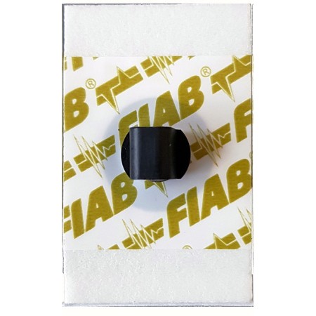 Elettrodi monouso per ecg f9047/4f 28x44 mm adattatore banana 4mm (a baionetta) - foam - adulti - 50 pz.