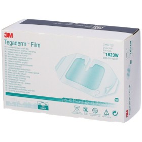 Tegaderm 1623w cling film dressing with frame application system, 6cm x 7cm, 100 pcs.