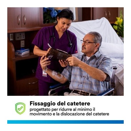 3m tegaderm chg medicazione di fissaggio i.v., 1657r, 11.5 cm x 8,5 cm, 25 pz.