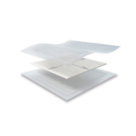 Kerramax care prd500-240 medicazione super assorbente, 20x22 cm, 10 pz.