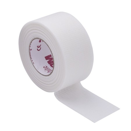 3m transpore white - cerotto traforato con supporto in rayon e poliestere 1534-1, 25 mm x 9,14 m - 12 pz.