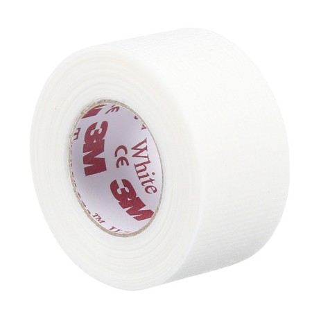 3m transpore white - cerotto traforato con supporto in rayon e poliestere 1534-1, 25 mm x 9,14 m - 12 pz.