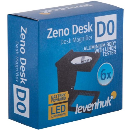 Lente d’ingrandimento levenhuk zeno desk d0