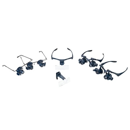 Occhiali d’ingrandimento levenhuk discovery crafts dgl 40