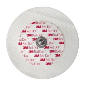 Niet-geweven, volledig gegeleerde elektroden voor ecg holter 60 mm red dot 2238 - pack. 50 elektroden