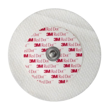 Elettrodi pregellati in tnt per holter ecg 60 mm red dot 2238 - confez. da 50 elettrodi