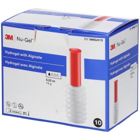 3m nu-gel hydrogel with alginate mng415 - 10 bottles of 15g