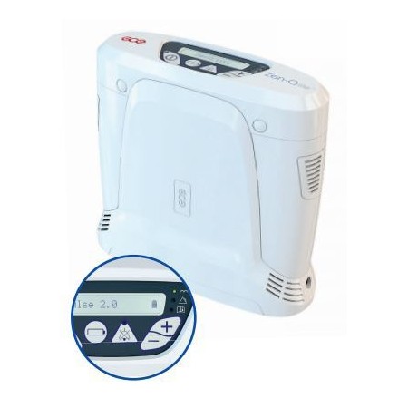 Zen-o lite concentratore portatile di ossigeno con 1 batteria a 8 celle - 4 ore