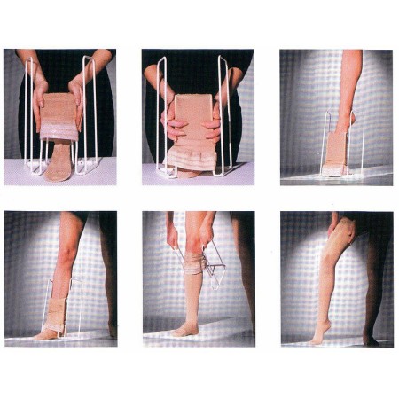 Butler con maniglie lunghe, ausilio per indossare le calze sanitarie compressive