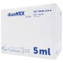 Siringa senza ago 5 ml duonex con cono luer eccentrico - 100 pz