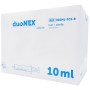 Siringa senza ago 10 ml duonex con cono luer eccentrico - 100 pz
