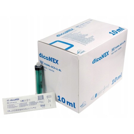 Siringa diconex senza ago 10 ml luer-lock - 100 pz.