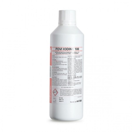 Iodopovidone al 10% in flacone da 500 ml