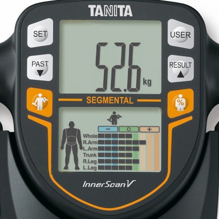 Bilancia pesapersona elettronica con analisi massa corporea tanita innerscan bc545n 8 elettrodi