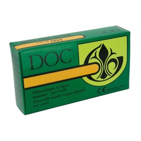 Abaisse-langue en bois non stérile doc - 100 pcs.