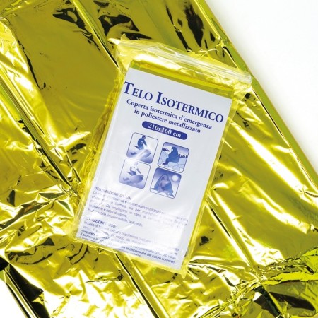 Coperta d'emergenza, telo isotermico