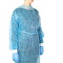 Camice monouso in tnt blu - 10 pz.