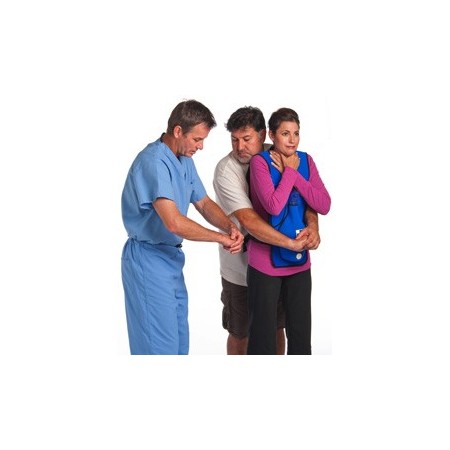 Act+fast anti choking trainer blue giubbino per addestramento alla sola manovra di heimlich