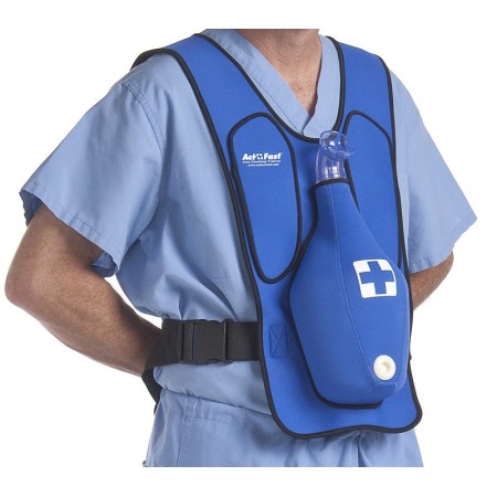 Act+fast anti choking trainer blue giubbino per addestramento alla sola manovra di heimlich