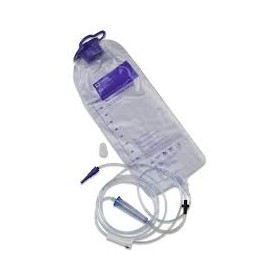 Drain with integrated bag 1,000 ml, for kangaroo epump/joey - 30 pcs.
