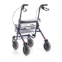 Rollator pieghevole in acciao verniciato - 4 ruote - dyone
