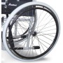 Ruota posteriore completa 24''x 1 3/8'' pu soft per carrozzina mediland m200