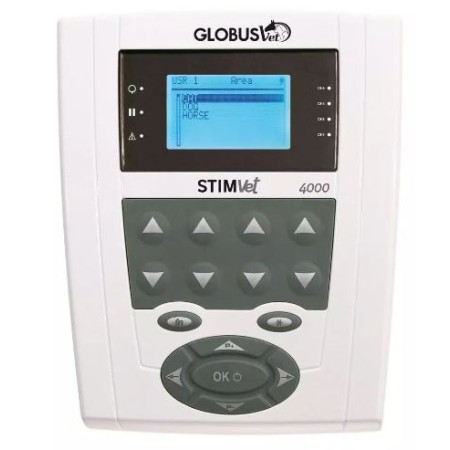 Stimvet 4000 globus - elettrostimolatore muscolare e antalgico per veterinaria
