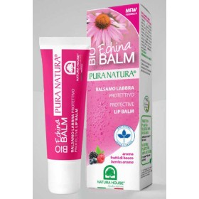 Bio lip balm echina - balsamo labbra protettivo all'echinacea - 10 ml