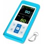 Cover portatile blu per saturimetro pm10n