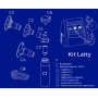 Kit ricambio completo per flaem latty