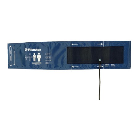Bracciale riester per dp-100 disinfettabile large -  32 - 52 cm - 1 tubo