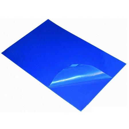 Tappetino decontaminante blu 45x115 cm - 30 strati - conf. 10 pz.