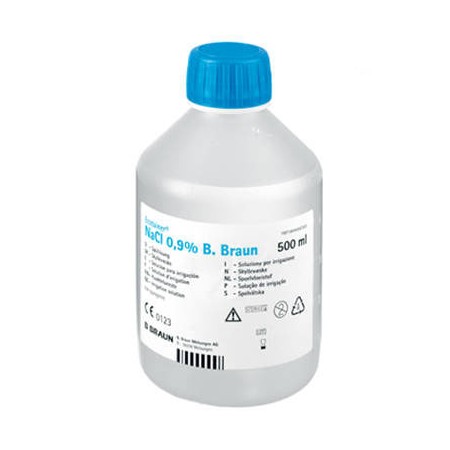 Ecotainer nacl 0,9% con soluzione salina sterile 500 ml - 1 pz.