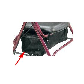 Borsa-cestino per rollator con seduta mediland