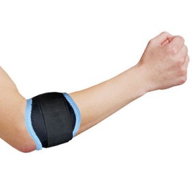 Tutore gomito con imbottitura in silicone per epicondilite e gonfiore articolare