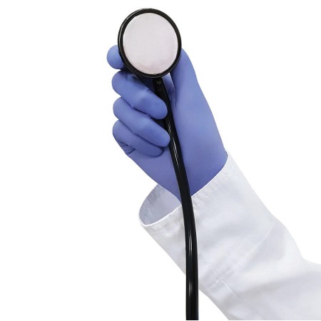 Guanti in nitrile senza polvere easycare nitrile - 100 pz.