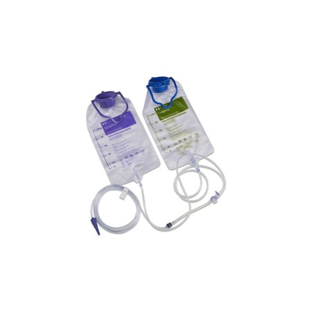 Deflussore con sacca integrata da 500 ml, per kangaroo epump/joey - 30 pz.