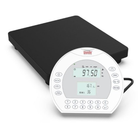 Bilancia pesapersone professionale digitale a cavo rb portatile