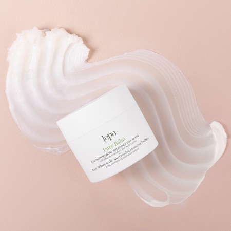 Pure balm, burro detergente struccante viso e occhi con olio di avocado e burro di karité