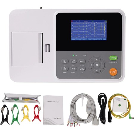 Ecg e3 - 3 canali con display - 1 pz.