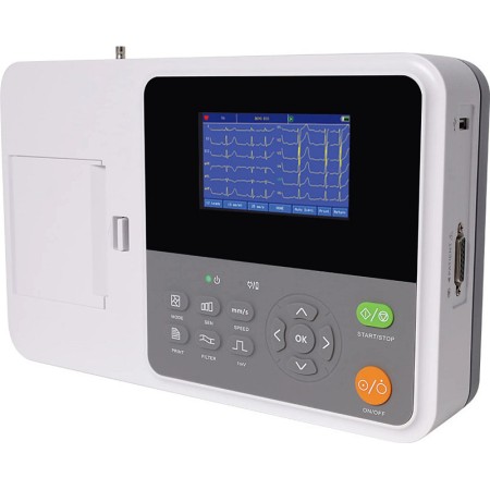 Ecg e3 - 3 canali con display - 1 pz.