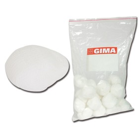Tampons de gaze ronds - diam. 40 mm - coton - paquet de 1000.