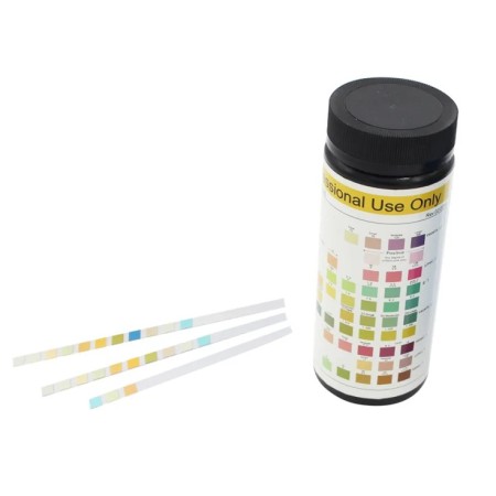 Strisce visive urinalys 11 parametri - strisce professionali - conf. 100 pz.